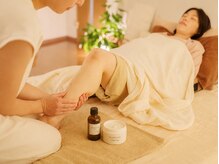 ミマノ 調布(MimanoChofu)の雰囲気（妊娠後期も楽な姿勢◎天然由来のクリームでむくみ・足の重怠さに）