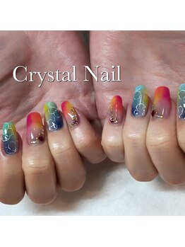 クリスタルネイル ボンベルタ橘店(CRYSTAL NAIL)/夏ネイル