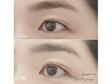 マーズ アイデザイン(Mars+ Eye Design)/まつ毛パーマbefore after