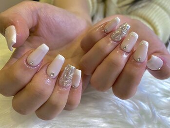 ルビーネイル 太閤通駅店(RUBY NAIL)/10本スカルプフリーデザイン