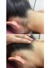 シェービング付き襟足脱毛１回¥2200→¥1900
