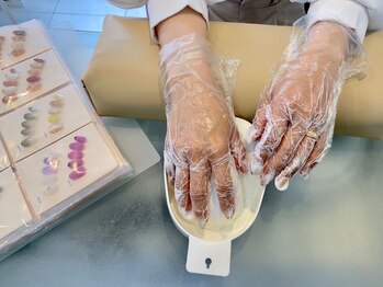 アプレラプリュイ アコルデ新百合ヶ丘店(APRES LA PLUIE)の写真/大好評の【ハンドケア】でお手元を徹底保湿！ジェルネイルをお休みしたい方・ハンドネイルが出来ない方も◎