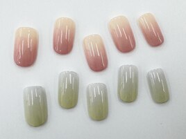 カラーベースカラーグラデ