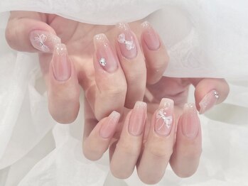 サロン ド リリー(salon de Lily)/《パラジェル》チークネイル