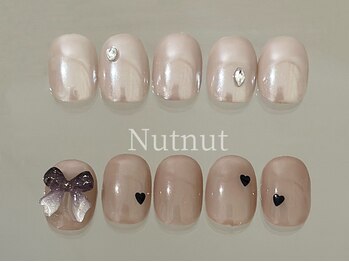 ナットナット 原宿 北参道(NutNut /)の写真/北参道にOPEN◇自爪の負担少なくネイルを楽しめるフィルイン導入◎大人気☆シンプル定額デザイン◇¥6500