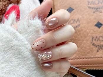 センスネイル 池袋店(Sense Nail)/ベージュ系上品ネイル