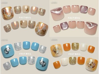 ファストネイル 関内店(FAST NAIL)/フット定額 ¥6600 ◆ アート