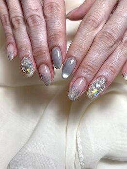 レプティーネイル(Les petite nail)の写真/4週間以内のご来店ジェルオフ無料◎フィルインで爪に優しく、理想のネイルをずっと美しく！★