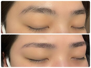 エンニコ(ennico)の写真/プロの似合わせ技術◇眉毛Wax・ハリウッドブロウリフトで、毎日のメイクが劇的に楽になる美眉をキープ!
