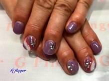 ジー フィンガー 千葉店(G)/マーブルネイル