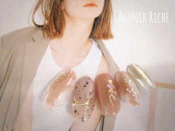 アグニークリッシェ(Agunik Riche)/【ダルメシアンネイル】
