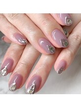 カンゴール アリオ北砂店(KANGOL)/ミラーアートネイル