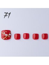 はあとねいる 金山店/フットネイルALL4,400円（税込）