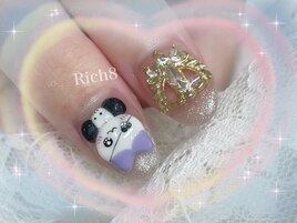 3Dキャラクターネイルもお任せ！
