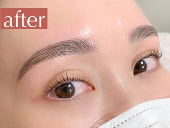 ビビエール 梅田店(viviAiles)/ハリウッドブロウリフト/after