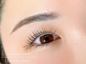 アイラッシュ サロン ウォーカーズ(Walkers)/アイブロウwax + まつ毛パーマ