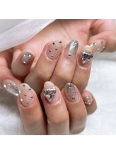 ネイルサロン プラスディーネイル(+D.Nail)/持ち込みデザイン10本 【¥8980】
