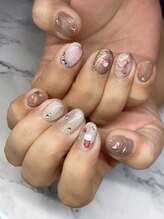 サフィールネイルサフィールネイル(Saphir nail)/マグネット×アンティーク