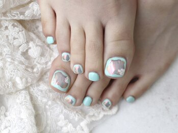 アイビー(Aivy)/FOOT お花デザイン