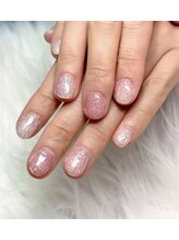 アトリエ ハルミナ(atelier harumina)/きらきら韓国ジェルネイル♪