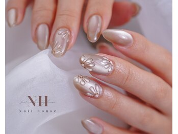 ネイルハウス(Nail house)/ぷくぷくフラワー