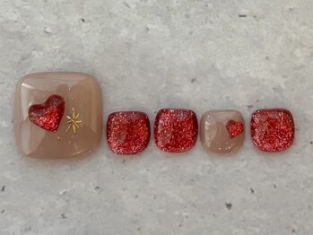 Foot定額　Designネイル