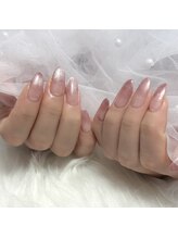 マグネットグラデーションネイル