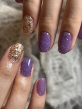 フィルネイル(fil nail)/ワンカラー　ラメ×ホロラメ