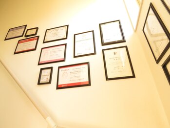 リラクゼーションアンドエステティックサロン 和み庵/恥ずかしながら資格です。