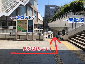 アリスラッシュ 溝の口店(Alice lash)/お店への道案内1