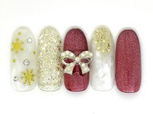 ディーネイル 四条烏丸(D-nail)/14番　2023冬デザインコンテスト