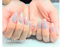キャンアイドレッシー ニジ(Can I Dressy NIZI)/オーロラネイル/透け感オーロラ