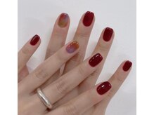 ティナ ネイルスタジオ(Tina Nail Studio)/ワンカラーアート2本