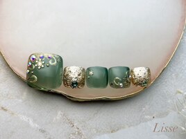 初回◇FOOT アート　¥9000