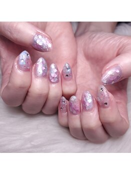 ナーゲルシャイニー(Nagelshiny)/#桜ネイル