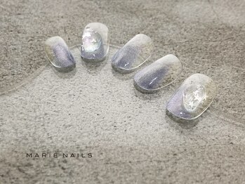 マリーネイルズ 表参道店(MARIE NAILS)/定額¥7700 マグネット 0522b