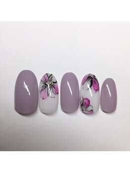 ビューティーアンドスパ セレクトプラス(Beauty & Spa treatment Select +)/ニュアンスフラワーネイル