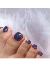 レイネイル アンド レイアイ 長嶺店(RAY NAIL & ray eye)/ニュアンス縦グラデーション