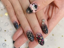 ラメグラデーション