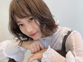 プールアイ 表参道(POOL EYE)の写真/パーマの種類が豊富◎カウンセリング重視でなりたい目元になれるサロン♪
