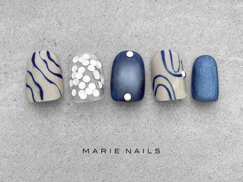 マリーネイルズ ららぽーと磐田店(MARIE NAILS)/☆定額8000円コース 0109B