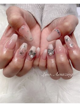 リノ アメージング(Lino.amazing)/白グラデ