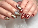 秋ニュアンスネイル