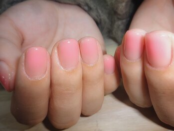 アミュリー ネイル アトリエ(Amury nail atelier)/クリアチークネイル♪