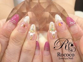 パーツデザインネイル