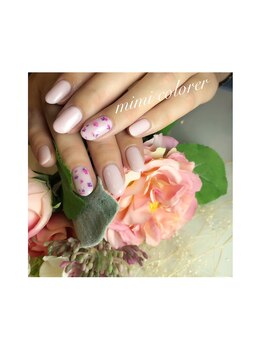 ミミクロレ(MiMi colorer)/押し花ネイル