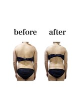 ステラ(stella)/背中を小さく