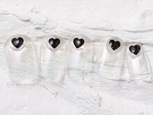 ネイルメゾン 渋谷店(NAIL MAISON)/うるうるハートぷっくり¥4800