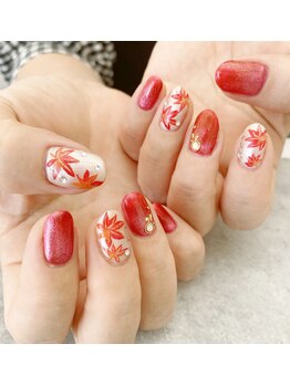 シードット(Cdot)/紅葉ネイル