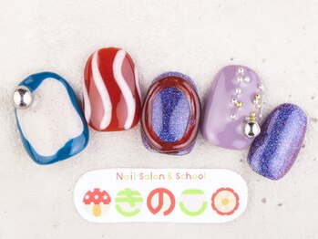 ネイルサロン きのこ/選べるデザインMコース